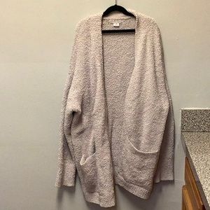 Barefoot dreams soft cardigan sweater